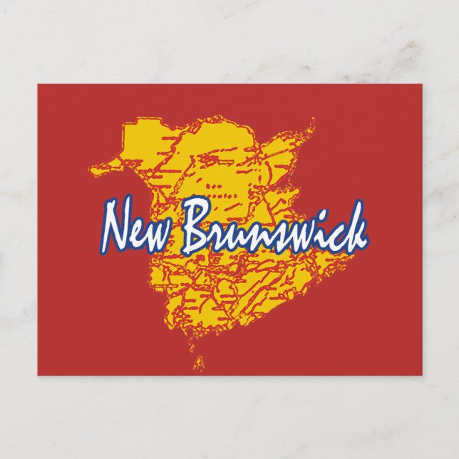 New Brunswick Postcard (Front)