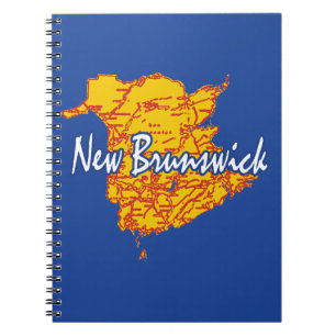 New Brunswick Spiral Notebook