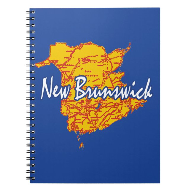 New Brunswick Spiral Notebook (Front)
