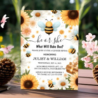 New Bug Daisy Bloom Rustic Busy Bee Gender Reveal