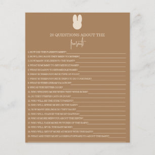 New Bunny 20 Questions about the Parents game