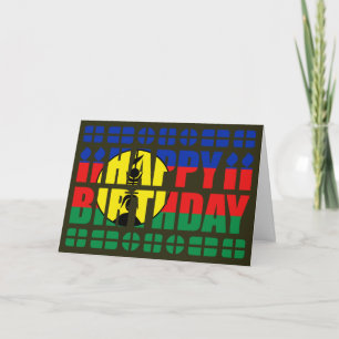 New Caledonia Flag Birthday Card