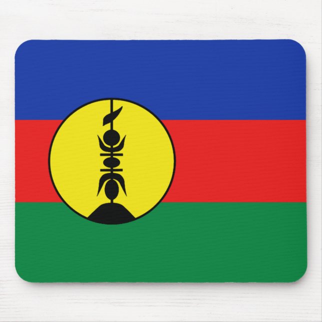 New Caledonia Flag Mousepad (Front)