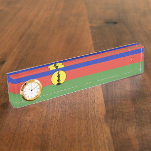 New Caledonia flag Nameplate