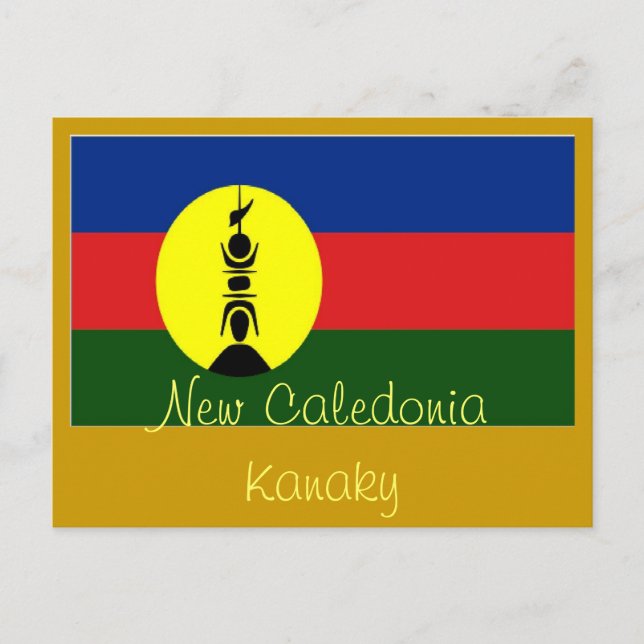 New Caledonia Kanaky postcard (Front)