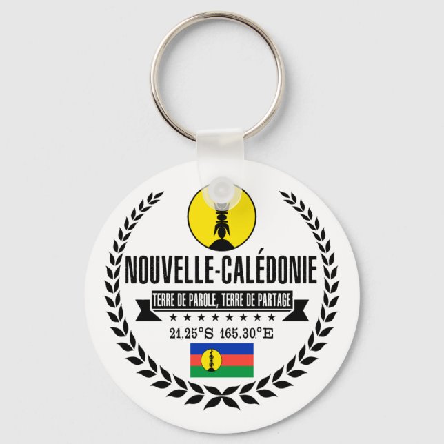 New Caledonia Key Ring (Front)