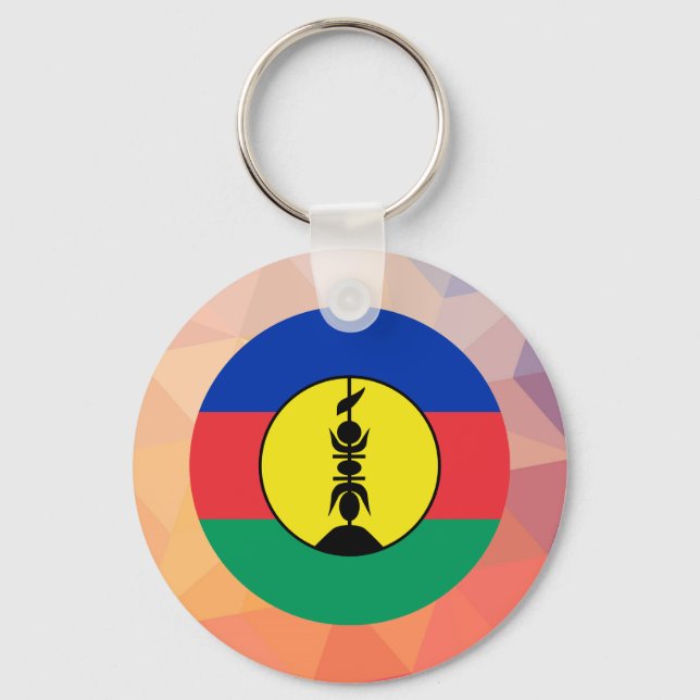 New Caledonia Souvenir Key Ring (Front)
