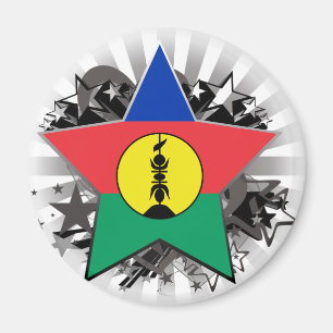 New Caledonia Star Magnet