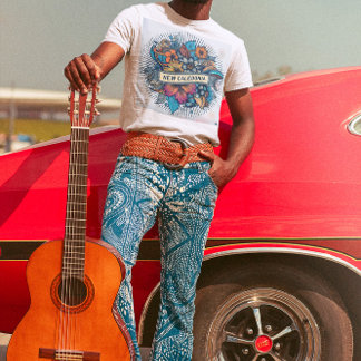 New Caledonia tropical flowers T-Shirt