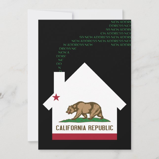 new california address announcement (Front)