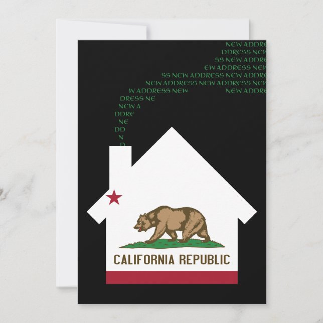 new california address announcement (Front)