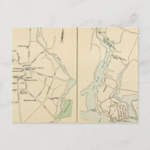 New Canaan, Rowayton Postcard