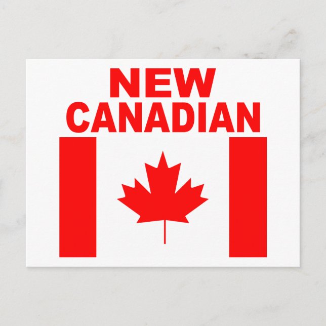 NEW CANADIAN POSTCARD (Front)