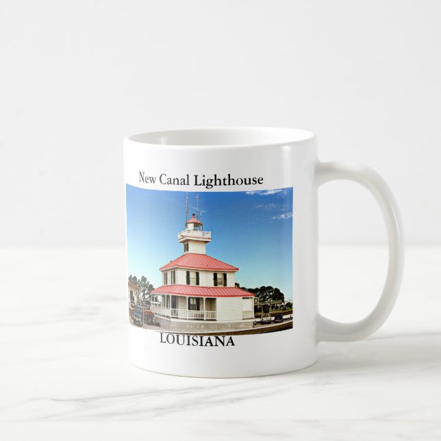 New Canal Lighthouse, Louisiana Mug (Right)
