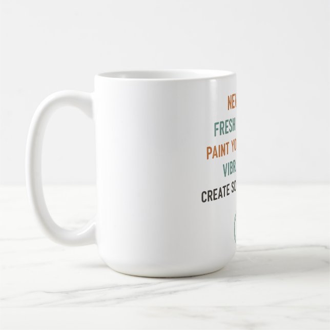 New Canvas Sunrise Coffee Mug (Left)