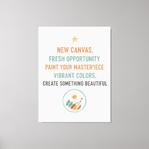 New Canvas Sunrise Print
