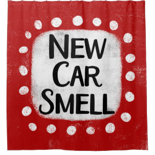 New Car Smell Shower Curtain