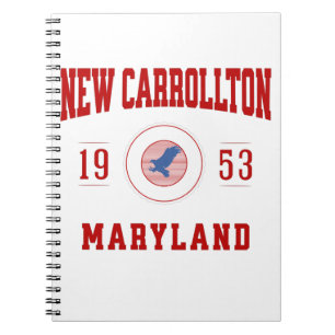 New Carrollton Maryland College University Style Notebook
