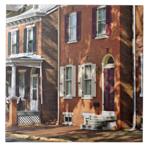 New Castle DE - Row of Townhouses Tile