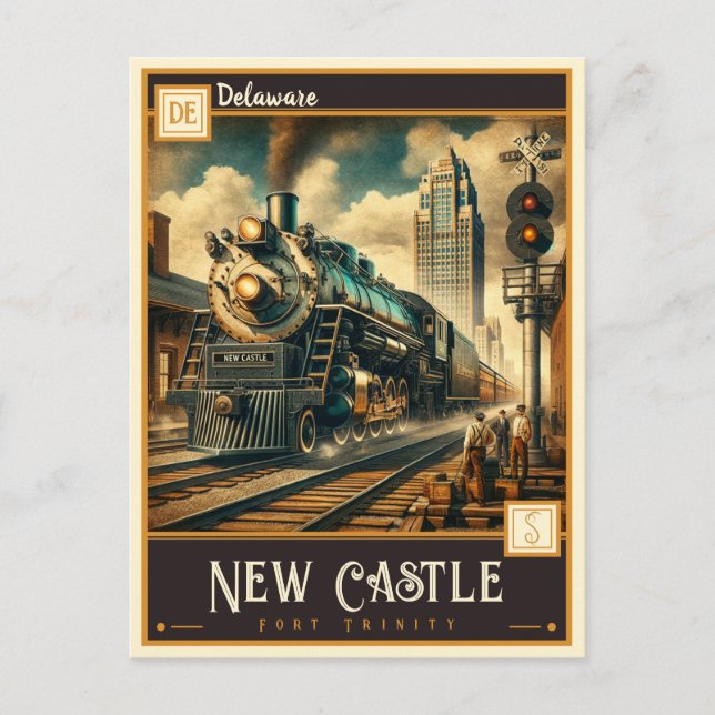 New Castle, Delaware | Vintage Postcard (Front)