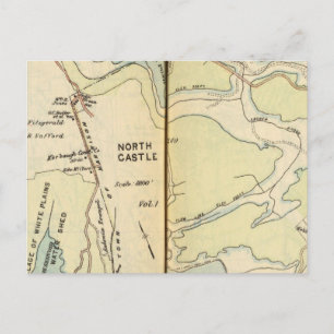New Castle, New York 3 Postcard