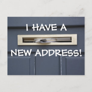New Change Of Address Postcard