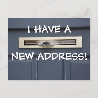 New Change Of Address Postcard