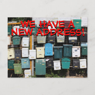 New Change Of Address Postcard