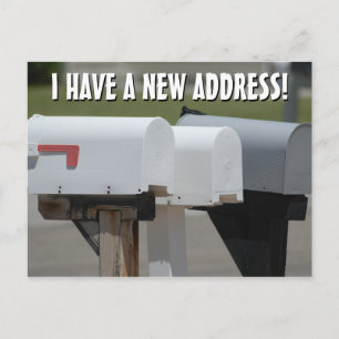 New Change Of Address Postcard