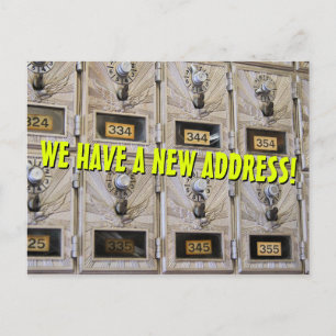 New Change Of Address Postcard