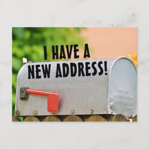 New Change Of Address Postcard