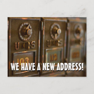 New Change Of Address Postcard
