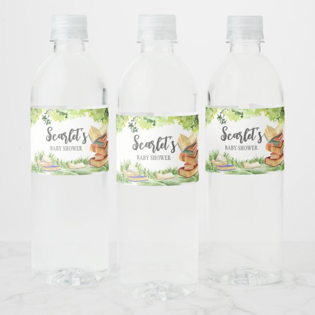 New Chapter Baby Shower Water Bottle Label (Bottles)