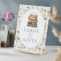New chapter baby shower wildflower cards & gifts