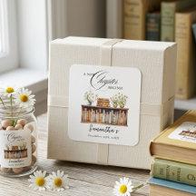 New Chapter Begins Book Baby Shower welcome sign