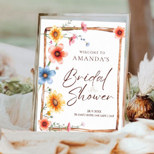 New Chapter Begins Bridal Shower Welcome Sign