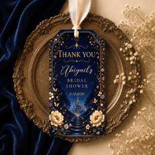 New Chapter begins Fantasy Enchanted Bridal shower Gift Tags
