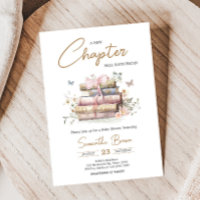 New Chapter Begins Storybook Baby Shower