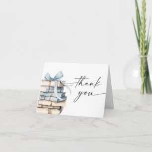 New Chapter Begins Storybook Thank You Card