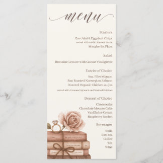 New Chapter Bridal Shower Menu