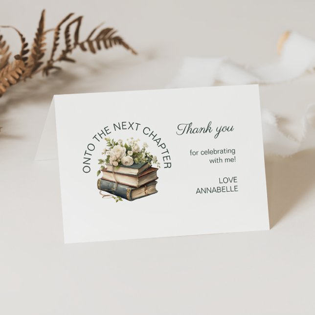 New Chapter Bridal Shower Thank You Card (Creator Uploaded)