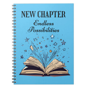 New chapter Endless Possibilities Notebook