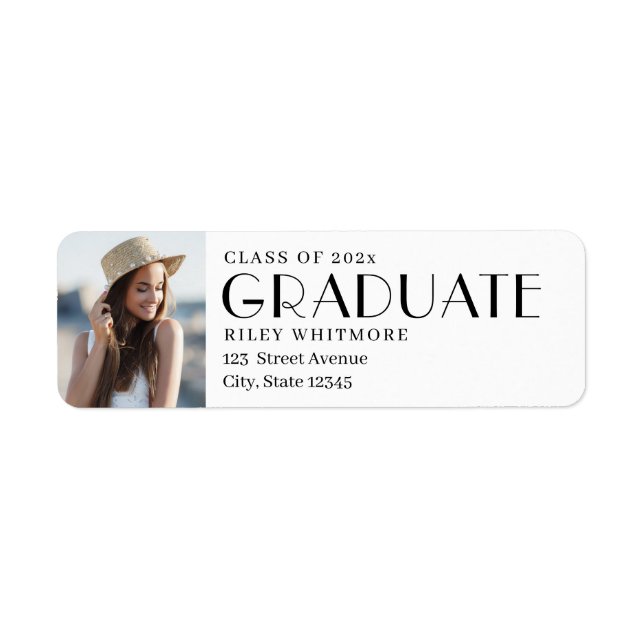 New Chapter Graduation Return Address Label (Front)