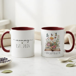 New Chapter Mama Est Literary Feminine Style Mug