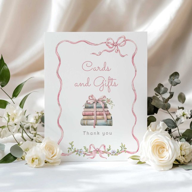 New Chapter Pink bow Cards and gifts Poster (Creator Uploaded)