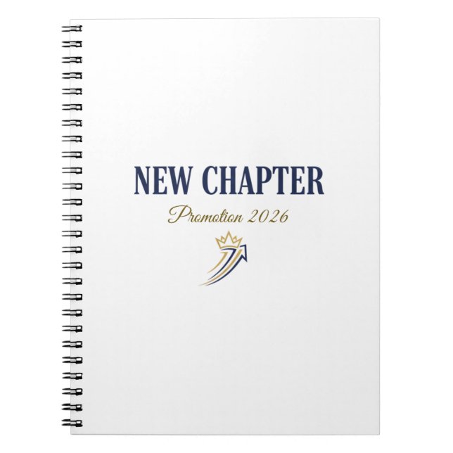 New Chapter Promotion 2026 Notebook (Front)