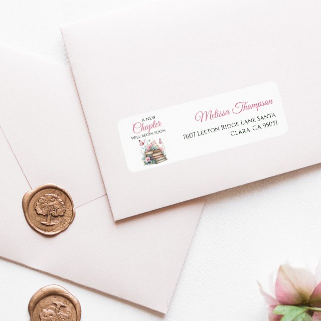 New Chapter Storybook Book Baby Shower Address (Creator Uploaded)