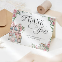 New Chapter Storybook Girl Baby Shower Thank You