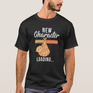 New Character Loading Baby Reveal Proud Pregnant T-Shirt
