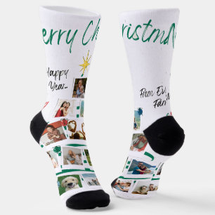 New Christmas Custom Sustainable Premium Crew Sock